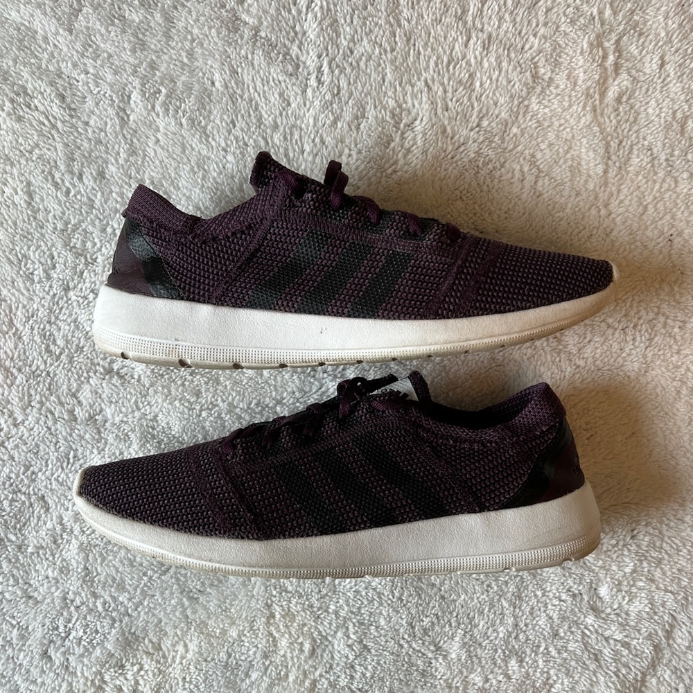 Adidas Element Refine Tricot Rich Red/Black Sz 10.5